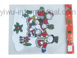 L077 christmas window sticker photo